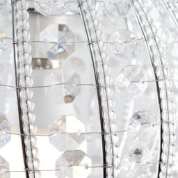 ValueLights Silver Ceiling Pendant Shade - thumbnail 5