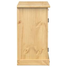 Berkfield Home Bathroom Sink Cabinet Corona 73x33x60 cm Solid Wood Pine in Tan - Size: 73 x 33 x 60 cm - thumbnail 5