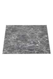 Living and Home 24Pcs Square Self Adhesive Stone Effect Floor Tiles in Dark Grey - thumbnail 5