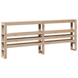 Berkfield Home Beautiful Bed Frame with Headboard without Mattress 200x200 cm in Light Tan - thumbnail 8