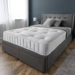 Cheshire Oakham Capsule Elite Pocket 1000 Mattress 150cm King in White - thumbnail 2