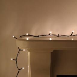 Samuel Alexander 380 LED 23m Premier Christmas Outdoor 8 Function Timer Lights in Warm White in Beige - thumbnail 3