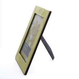 Orsina Light Green Faux Suede Photo Frame - thumbnail 2
