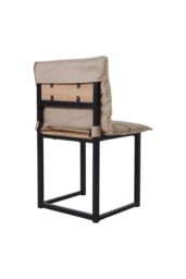 Living and Home Kermit Chair Cushion Outdoor Portable Chair Pad in Khaki - Size: Small - thumbnail 3