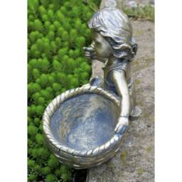 SPETLEK Garden Ornament Cherub in Gold - thumbnail 5