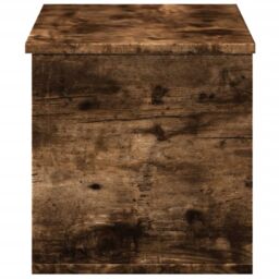 Berkfield Home Storage Box Smoked Oak 90x35x35 cm Engineered Wood in Brown - Size: 90 x 35 x 35 cm - thumbnail 5