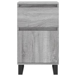 Berkfield Home Sideboards 2 pcs Grey Sonoma 40x35x70 cm Engineered Wood - Size: 40 x 35 x 70 cm - thumbnail 6