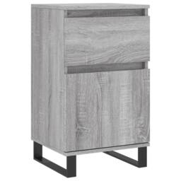 Berkfield Home Sideboards 2 pcs Grey Sonoma 40x35x70 cm Engineered Wood - Size: 40 x 35 x 70 cm - thumbnail 5