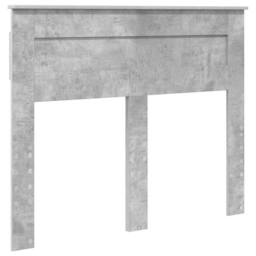 Berkfield Home Bed Frame with Headboard Concerte 120 x 190 cm Solid Pine Wood in Grey - thumbnail 6