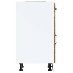 Berkfield Home Kitchen Base Cabinet¬†Porto Old Wood Engineered Wood in Brown - thumbnail 6