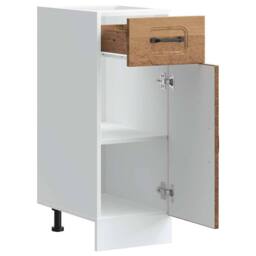 Berkfield Home Kitchen Base Cabinet¬†Porto Old Wood Engineered Wood in Brown - thumbnail 5