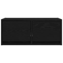 Berkfield Home TV Cabinets 2 pcs Black Oak 60x31x25.5 cm Engineered Wood - thumbnail 7