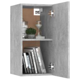 Berkfield Home 7 Piece TV Cabinet Set Concrete Grey Engineered Wood - thumbnail 5