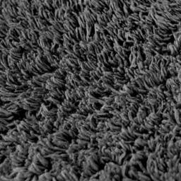 Allure Bath Fashions Curved Shower Mat 100% Cotton in Charcoal - thumbnail 3