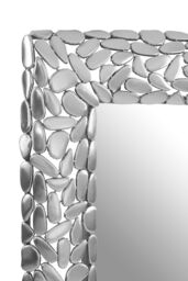 Orsina Templar Rectangular Wall Mirror in Silver - thumbnail 3