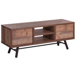 Wyld and Coco TV Stand for 57-Inch TV Light Brown - 2 Shelves 4 Drawers - thumbnail 5