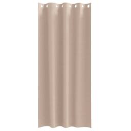 Berkfield Home Curtains with Curtains 2 pcs Taupe 245 x 140 cm Polyester - thumbnail 4
