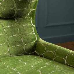 Voyage Maison Oswald Velvet Chair in Green - thumbnail 4