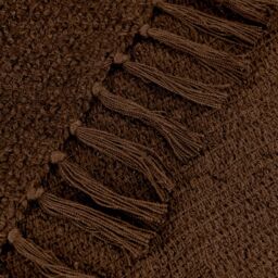 Yard Candar Textured Boucle Throw in Brown - Size: 130 cm x 170 cm - thumbnail 4