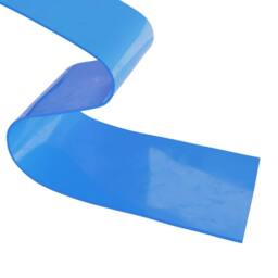 Berkfield Home Door Curtain Blue 200 mmx1.6 mm 10 m PVC - thumbnail 6