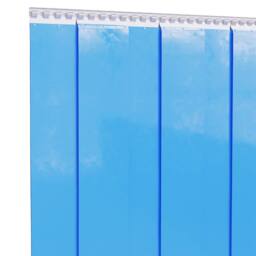Berkfield Home Door Curtain Blue 200 mmx1.6 mm 10 m PVC - thumbnail 3