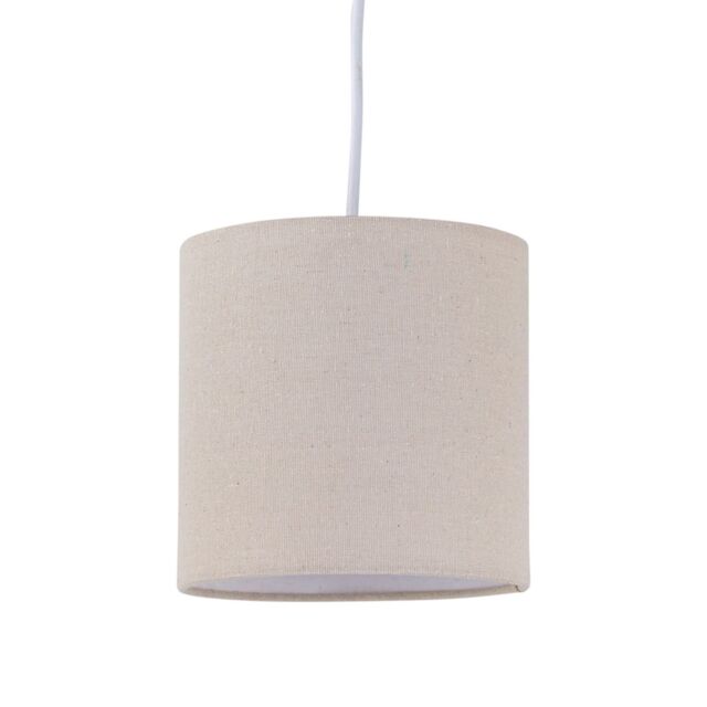 First Choice Lighting Natural Linen 15.5cm Table Lamp Shade - image 1