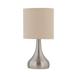First Choice Lighting Natural Linen 15.5cm Table Lamp Shade - thumbnail 5