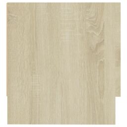 Berkfield Home Wardrobe Sonoma Oak 100x32.5x35 cm Engineered Wood in Brown - thumbnail 4
