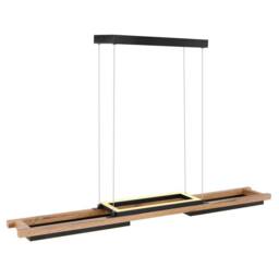 Netlighting Illa Pendant Ceiling Light Matt Black 3x LED 3000K - thumbnail 5