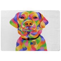 Benjamin Tate Design Amazing Illustration Pop Art Designer Rug in Natural - Size: Large - thumbnail 1