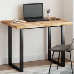 Berkfield Home Table Top Rectangular 120x70x4 cm Solid Wood Acacia in Brown - Size: 120 x 70 x 4 cm - thumbnail 2