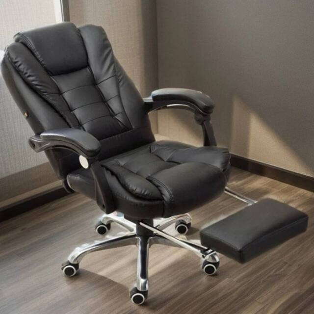 NESTLUNE 8Point Massage Office Chair Gaming in Black - Size: 100 cm x 15 cm - image 1