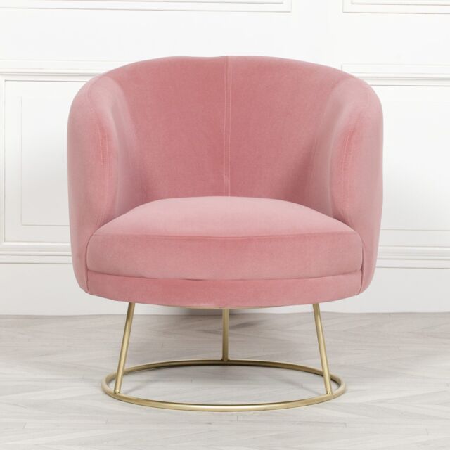 Glasstone Deco Pink Armchair in Grey - image 1