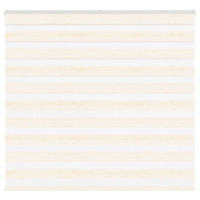 Berkfield Home Zebra Blind Marble Beige 155x100 cm Fabric Width 150.9 cm Polyester - image 1
