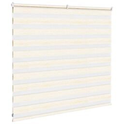 Berkfield Home Zebra Blind Marble Beige 155x100 cm Fabric Width 150.9 cm Polyester - thumbnail 4