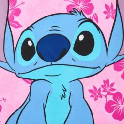 OHS Kids Stitch Beach Bath Towel Absorbent Quick Dry Microfibre in Pink - thumbnail 4