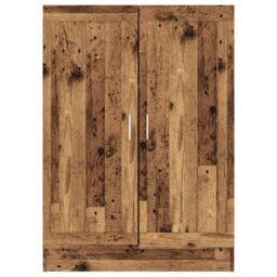Berkfield Home Book Cabinet Old Wood 82.5x30.5x115 cm Engineered Wood in Brown - thumbnail 5