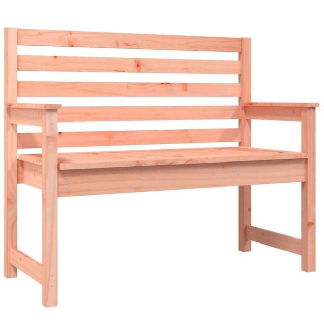 Berkfield Home Garden Bench 109x48x91.5 cm Solid Wood Douglas in Light Brown - image 1