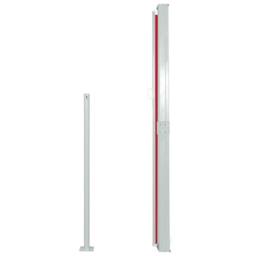 Berkfield Home Retractable Side Awning 140 x 300 cm Red - thumbnail 3