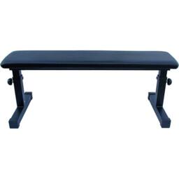 FLAVORA Heavy Duty Flat Weight Lifting Bench in Black - Size: 0-12 m - thumbnail 5