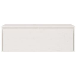 Berkfield Home TV Cabinets 2 pcs White Solid Wood Pine - thumbnail 6