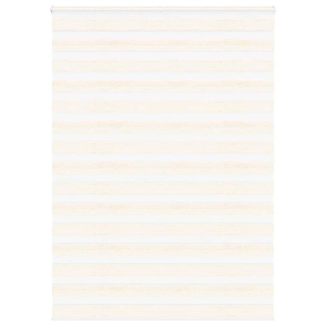 Berkfield Home Zebra Blind Marble Beige 155x200 cm Fabric Width 150.9 cm Polyester - image 1