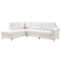 Home Detail Rose Left-Hand Corner Sofa in Cream - Size: 4 Person - thumbnail 3