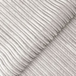 Furnishings For Less UK Luxor Jumbo Cord Fabric Armchair in Silver - thumbnail 5