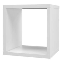 Wyld Haus Shanghai High Gloss White Cube Storage Unit with 1 Shelf - thumbnail 4