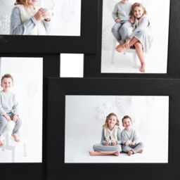 Berkfield Home Collage Photo Frame for 4x(10x15 cm) Picture Black MDF - Size: 10x15 cm - thumbnail 5