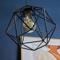ValueLights Diablo Black Ceiling Pendant Shade - thumbnail 4