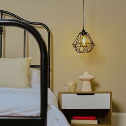 ValueLights Diablo Black Ceiling Pendant Shade