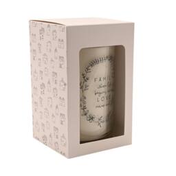 Moments Family Tall Candle 480g in Cream - Size: Large - thumbnail 5