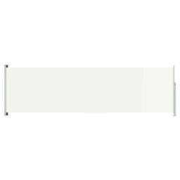 Berkfield Home Patio Retractable Side Awning 180x600 cm Cream - thumbnail 2